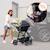 Siège-auto bébé astrid i-size 40-87 cm léger, récompensé par l’adac Beige cream+Black onyx+Pink coral 5 - vertbaudet enfant 