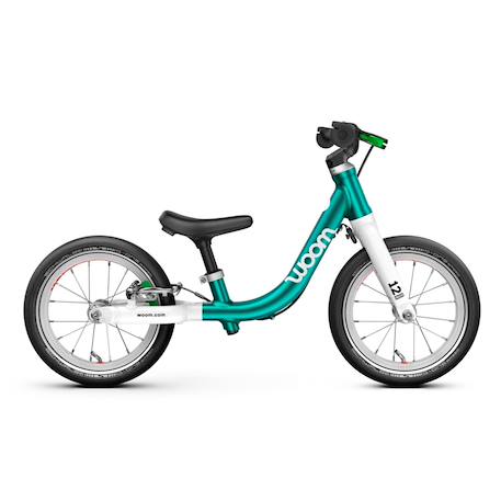 Draisienne enfant ultralégère 12 pouces go 1 Metallic turquoise+Vibrant yellow+Woom red 2 - vertbaudet enfant 