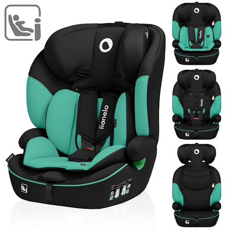 Siège auto évolutif levi i-size 76-150 cm, groupe 1/2/3 Beige latte+Black+Black grey+Blue cobalt+Green emerald+Pink baby 25 - vertbaudet enfant 
