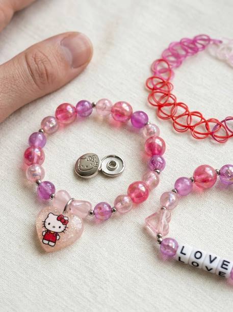 Lot de 3 bracelets hello kitty enfant Fuchsia 4 - vertbaudet enfant 