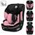 Siège auto évolutif levi i-size 76-150 cm, groupe 1/2/3 Beige latte+Black+Black grey+Blue cobalt+Green emerald+Pink baby 31 - vertbaudet enfant 