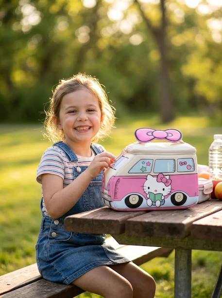 Sac repas isotherme hello kitty Rose pastel 2 - vertbaudet enfant 
