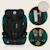 Siège auto évolutif levi one i-size 76-150 cm, groupe 1/2/3 Black carbon+Black grey+Green forest+Pink rose 15 - vertbaudet enfant 