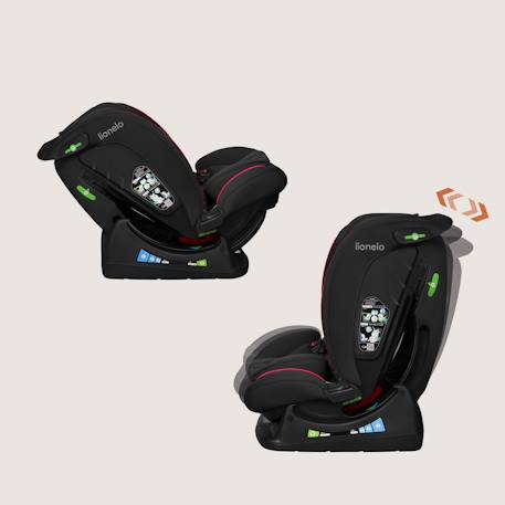 Siège auto aart i-size 40-150 cm avec inclinaison réglable, groupe 0+/1/2/3 Beige chocolate+Beige latte+Black carbon+Black carbon red+Black red+Grey stone 23 - vertbaudet enfant 