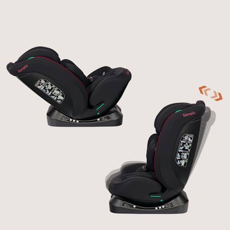 Siège auto aart i-size 40-150 cm avec inclinaison réglable, groupe 0+/1/2/3 Beige chocolate+Beige latte+Black carbon+Black carbon red+Black red+Grey stone 29 - vertbaudet enfant 