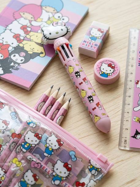 Set de papeterie hello kitty trousse complète Rose 4 - vertbaudet enfant 