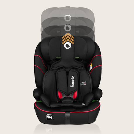 Siège auto évolutif levi i-size 76-150 cm, groupe 1/2/3 Beige latte+Black+Black grey+Blue cobalt+Green emerald+Pink baby 11 - vertbaudet enfant 