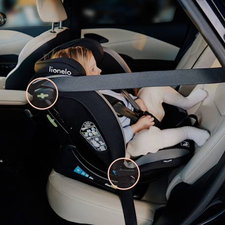 Siège auto aart i-size 40-150 cm avec inclinaison réglable, groupe 0+/1/2/3 Beige chocolate+Beige latte+Black carbon+Black carbon red+Black red+Grey stone 21 - vertbaudet enfant 