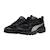 Basket garçon en cuir Noir, gris 3 - vertbaudet enfant 