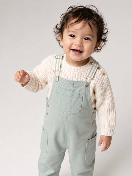Salopette bébé garçon vert sauge 7 - vertbaudet enfant 