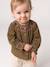 Blouse bébé fille manches longues olive 1 - vertbaudet enfant 