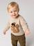 Pull bébé garçon manches longues beige chiné 1 - vertbaudet enfant 