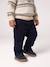 Pantalon velours bébé garçon kaki+marine 9 - vertbaudet enfant 