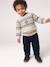 Pull bébé garçon manches longues beige chiné 7 - vertbaudet enfant 