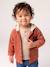 Surchemise à capuche bébé garçon terracotta 1 - vertbaudet enfant 
