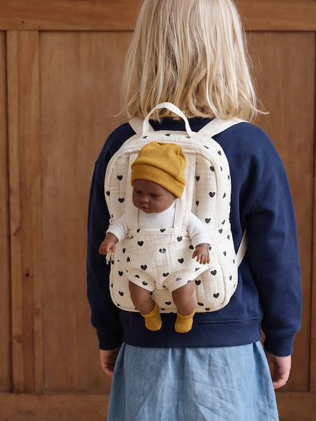 Sac à dos porte poupon Cœur fondant+Rétro Flower 4 - vertbaudet enfant 