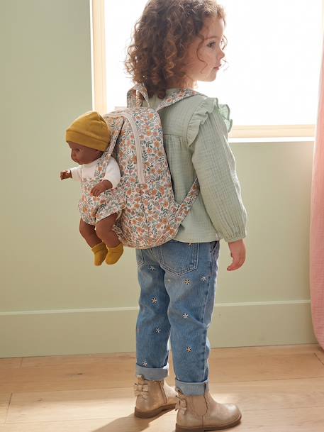 Sac à dos porte poupon Rétro Flower 5 - vertbaudet enfant 
