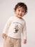 T-shirt manches longues bébé garçon écru 2 - vertbaudet enfant 