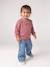 Jean large bébé fille petits coeurs brodés denim gris+stone 9 - vertbaudet enfant 