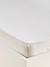 Drap-housse à pois percale de coton Blanc doux 1 - vertbaudet enfant 