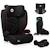 Siège auto hugo i-size 100-150 cm avec isofix et appui-tête à mémoire de forme Black carbon+Black grey+Black red+Pink baby 13 - vertbaudet enfant 