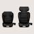 Siège auto neal i-size 100-150 cm avec isofix, assise large et porte-gobelet Black carbon+Blue navy+Green turquoise+Grey concrete+Pink lilac 2 - vertbaudet enfant 