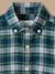 Chemise effet flanelle garçon Carreaux ecossais vert 2 - vertbaudet enfant 