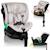 Siège auto pivotant 360° harmony i-size 40-150 cm avec isofix et tissu 60% bambou Beige sand+Black carbon+Grey concrete+Grey graphite+Pink mauve+Red brick 1 - vertbaudet enfant 