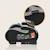 Rehausseur auto luuk fix i-size 125-150 cm avec isofix, groupe 3 Black carbon+Grey stone 8 - vertbaudet enfant 