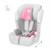 Siège auto Kinderkraft COMFORT UP i-Size 76-150 cm ceinture sécurité + organisateur Gris+Noir+Rose+Vert 16 - vertbaudet enfant 