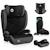 Siège auto hugo i-size 100-150 cm avec isofix et appui-tête à mémoire de forme Black carbon+Black grey+Black red+Pink baby 7 - vertbaudet enfant 