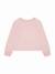 Sweat fille col rond Rose 2 - vertbaudet enfant 