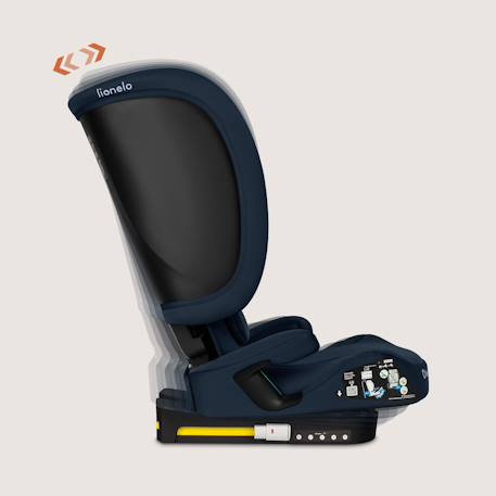 Siège auto pliable orin i-size 100-150 cm léger avec isofix Black carbon+Blue navy+Grey graphite 10 - vertbaudet enfant 