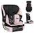 Siège auto évolutif levi fix i-size 76-150 cm avec isofix, groupe 1/2/3 Black carbon+Blue cobalt+Grey stone+Pink baby 19 - vertbaudet enfant 