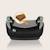 Rehausseur auto luuk fix i-size 125-150 cm avec isofix, groupe 3 Black carbon+Grey stone 10 - vertbaudet enfant 