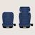 Siège auto neal i-size 100-150 cm avec isofix, assise large et porte-gobelet Black carbon+Blue navy+Green turquoise+Grey concrete+Pink lilac 8 - vertbaudet enfant 