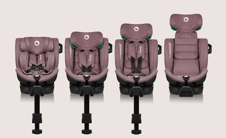 Siège auto pivotant 360° harmony i-size 40-150 cm avec isofix et tissu 60% bambou Beige sand+Black carbon+Grey concrete+Grey graphite+Pink mauve+Red brick 30 - vertbaudet enfant 