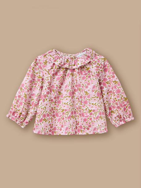 Blouse en tissu liberty bébé Liberty poppy and daisy 1 - vertbaudet enfant 