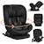 Siège auto pivotant 360° bastiaan i-size 40-150 cm avec isofix et sideprotect Black carbon+Black grey+Black red+Green forest 1 - vertbaudet enfant 
