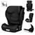 Siège auto neal i-size 100-150 cm avec isofix, assise large et porte-gobelet Black carbon+Blue navy+Green turquoise+Grey concrete+Pink lilac 1 - vertbaudet enfant 