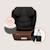 Siège auto neal i-size 100-150 cm avec isofix, assise large et porte-gobelet Black carbon+Blue navy+Green turquoise+Grey concrete+Pink lilac 6 - vertbaudet enfant 