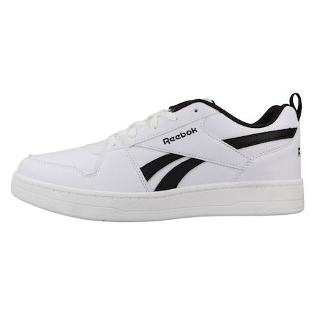 Basket basse royale prime 2.0 – confort et style enfant Blanc/blanc/noir 2 - vertbaudet enfant 