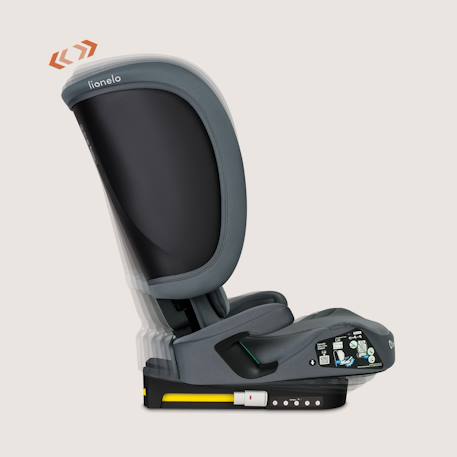 Siège auto pliable orin i-size 100-150 cm léger avec isofix Black carbon+Blue navy+Grey graphite 16 - vertbaudet enfant 