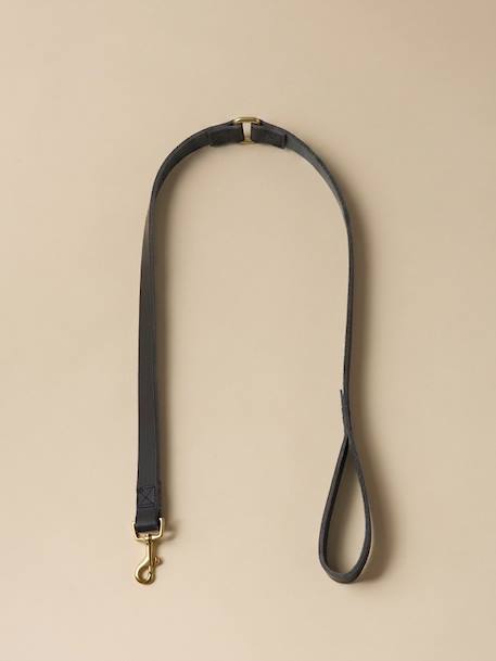 Laisse pour chien en cuir - collection fine truffe Marine 1 - vertbaudet enfant 