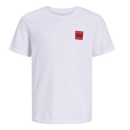T-shirt à manches courtes garçon brandy Blanc+Bleu+Vert 1 - vertbaudet enfant 