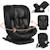 Siège auto pivotant 360° bastiaan i-size 40-150 cm avec isofix et sideprotect Black carbon+Black grey+Black red+Green forest 7 - vertbaudet enfant 
