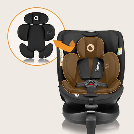 Siège auto pivotant 360° navy i-size 40-150 cm avec isofix et ventilation Black onyx+Black pink+Black red+Black turquoise 3 - vertbaudet enfant 