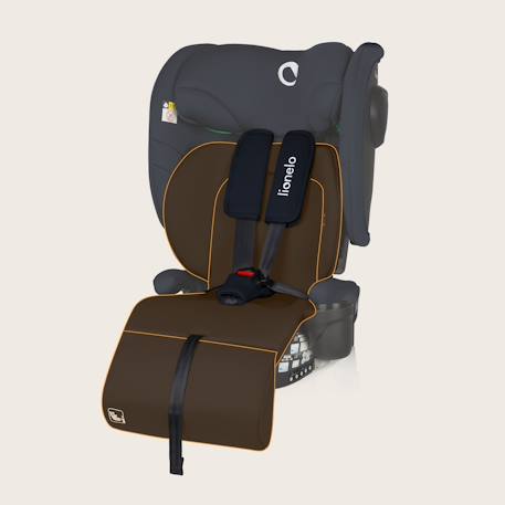 Siège auto pliable nelly i-size 76-150 cm avec isofix et top tether Black carbon+Blue navy+Grey graphite 12 - vertbaudet enfant 