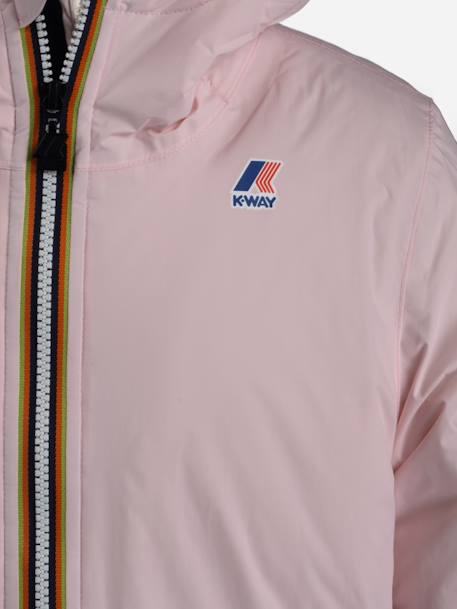 Blouson fille p. Le vrai 4.0 claude orsetto Rose+Rose clair+Rose hushed 7 - vertbaudet enfant 