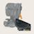 Siège auto pliable nelly i-size 76-150 cm avec isofix et top tether Black carbon+Blue navy+Grey graphite 14 - vertbaudet enfant 